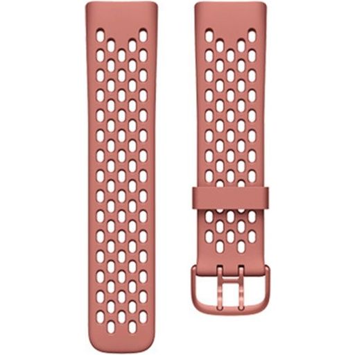 Mobigear Sport Plus Buckle Siliconen Fitbit Charge 5 Bandje Gespsluiting - Roze
