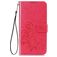 Mobigear Clover Samsung Galaxy A21s Hoesje Bookcase Portemonnee - Roze