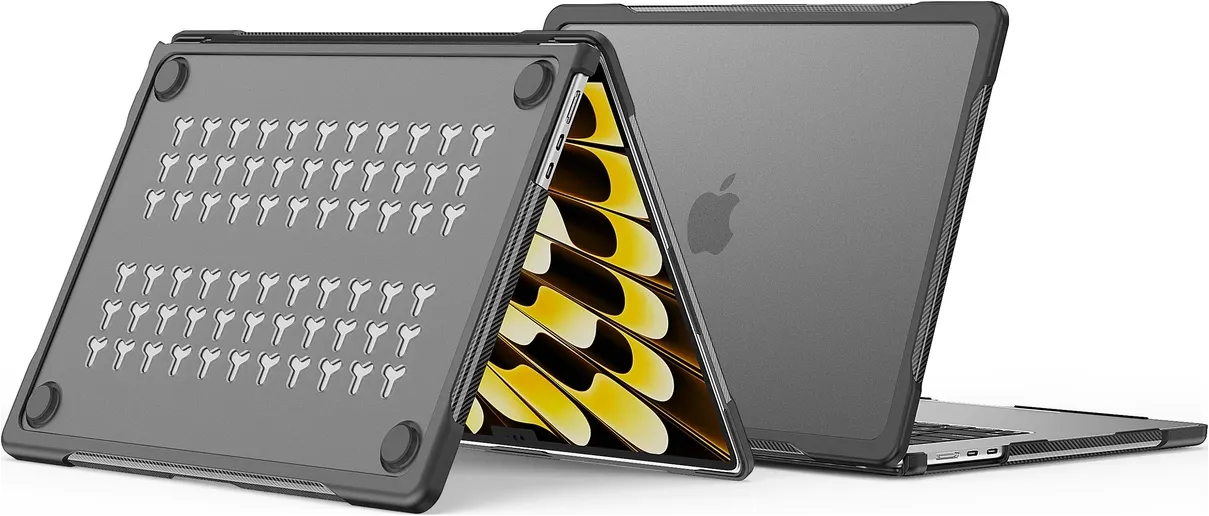 ProCase Harde hoes voor MacBook Air 13 inch 2025 2024