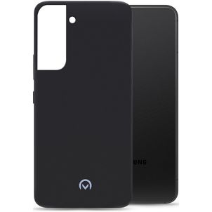 Mobilize Rubber Gelly Samsung Galaxy S22 Hoesje Flexibel TPU Backcover - Matt Black