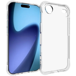 Mobigear Cushion Doorzichtig iPhone Air Hoesje Flexibel TPU Backcover - Transparant