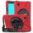 Mobigear SureGrip XGuard Samsung Galaxy Tab A7 Lite Hoes Hard kunststof / Siliconen Backcover + Schouderband + Standaard - Rood