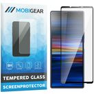 Mobigear Premium Sony Xperia 10 IV Glazen Screenprotector - Case Friendly - Zwart