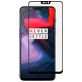 Mobigear Premium OnePlus 6 Glazen Screenprotector - Case Friendly - Zwart