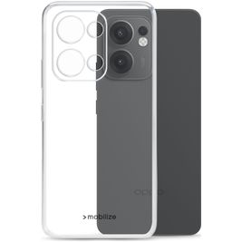 Mobilize Gelly Case Doorzichtig OPPO Reno 13F Hoesje Flexibel TPU Backcover - Transparant
