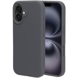 Mobiparts iPhone 16 Siliconen Hoesje Backcover - Urban Grey