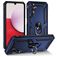 Mobigear Armor Ring Samsung Galaxy A14 Hoesje Hardcase Backcover Shockproof met Ringhouder - Blauw