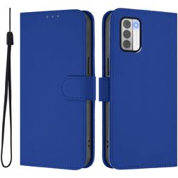 Mobigear Urban Wallet Nokia G42 Hoesje Bookcase Portemonnee - Donkerblauw
