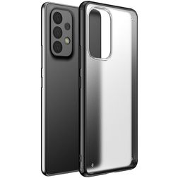 Mobigear Shockproof Samsung Galaxy A73 Hoesje Hardcase Backcover - Zwart