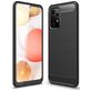 Mobigear Brushed Slim Samsung Galaxy A52s 5G Hoesje Flexibel TPU Backcover - Zwart