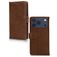 Mobilize Wallet iPhone 18 Pro Max Hoesje Echt Leer Bookcase Portemonnee - Bruin