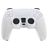 Mobigear Classic Dun Playstation 5 controller Hoesje Flexibel Siliconen - Wit