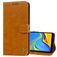 Mobigear Wallet Samsung Galaxy J6 Plus Hoesje Bookcase Portemonnee - Cognac