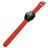 Mobigear Bumpy Siliconen Smartwatch Bandje Gespsluiting - Universeel 20 mm aansluiting - Rood