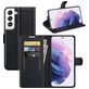 Mobigear Classic Samsung Galaxy S22 Hoesje Bookcase Portemonnee - Zwart