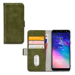 Mobilize Elite Gelly Samsung Galaxy A6 Plus (2018) Hoesje Bookcase Portemonnee - Groen