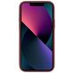 Mobiparts iPhone 13 Siliconen Hoesje Backcover - Plum Red