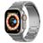 Mobigear Perth Titanium Apple Watch Bandje Vouwsluiting - 49/46/45/44 mm - Spacegrijs