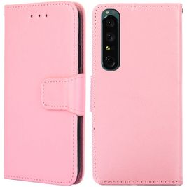 Mobigear Wallet Sony Xperia 1 IV Hoesje Bookcase Portemonnee - Roze