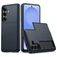 Mobigear Card Samsung Galaxy S26 Plus Hoesje Hardcase Backcover Shockproof met Pasjeshouder - Blauw