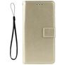 Mobigear Wallet Motorola One Hyper Hoesje Bookcase Portemonnee - Goud