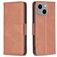 Mobigear Excellent iPhone 15 Plus Hoesje Bookcase Portemonnee - Bruin