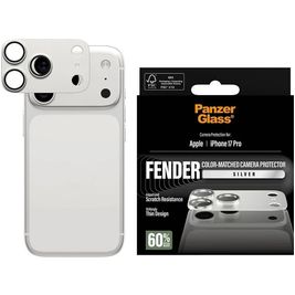 PanzerGlass FENDER iPhone 17 Pro Aluminum Camera Protector - Case Friendly - Zilver