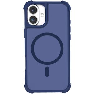 Mobigear Armor Shield iPhone 16 MagSafe Hoesje Hardcase Backcover - Blauw