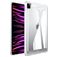 Mobigear Crystal iPad Pro 11 Inch (2020) Hardcase Backcover - Transparant / Wit