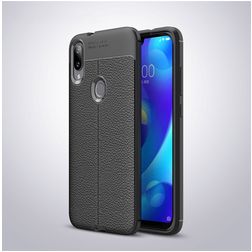 Mobigear Luxury Xiaomi Mi Play Hoesje Flexibel TPU Backcover - Zwart