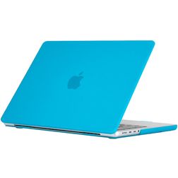 Mobigear Matte MacBook Pro 14 Inch (2021-2026) Hoes Hardshell Laptopcover MacBook Case - Blauw - Model A2442 / A2779 / A2918 / A2992 / A3401 / A3112 / A3434 / A3427 / A3426