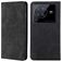 Mobigear Retro Slim Vivo X80 Pro Hoesje Bookcase Portemonnee - Zwart
