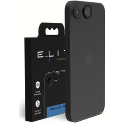 Elite iPhone 16e Glazen Camera Lens Protector - Case Friendly - Zwart
