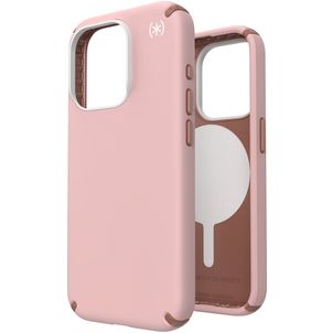 Speck Presidio2 Pro iPhone 15 Pro MagSafe Hoesje Hardcase Backcover Shockproof - Dahlia Pink