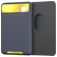 Mobigear Pocket Siliconen Pasjeshouder - 2 Pasjes - MagSafe Compatible - Blauw