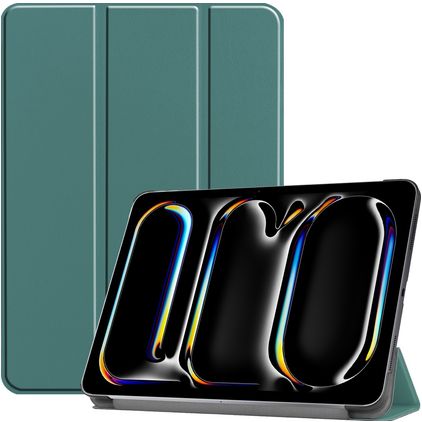 Mobigear Tri-Fold iPad Pro 11 Inch (2024) Hoes Bookcase - Groen