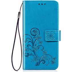 Mobigear Clover Huawei P40 Pro Hoesje Bookcase Portemonnee - Blauw