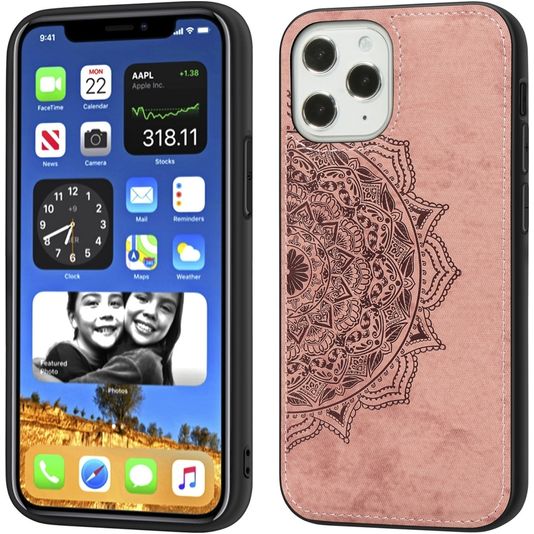 Mobigear Embossed Mandala Case Rose Gold Apple iPhone 12 Pro Max