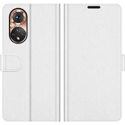 Mobigear Classic HONOR 50 Hoesje Bookcase Portemonnee - Wit