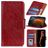 Mobigear Classy Motorola Moto E22 Hoesje Bookcase Portemonnee - Rood
