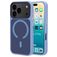 Mobiparts Hardcover iPhone 17 Pro MagSafe Hoesje Hardcase Backcover - Satin Light Blue