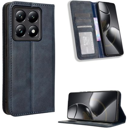 Mobigear Sensation Xiaomi 14T Hoesje Bookcase Portemonnee - Blauw