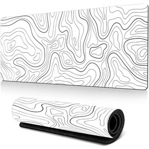 Mobigear Anti-Slip Muismat - 40 x 90 CM - Abstract Fluid 23