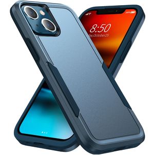 Mobigear Heavy Armor iPhone 14 Plus Hoesje Hardcase Backcover Shockproof - Blauw