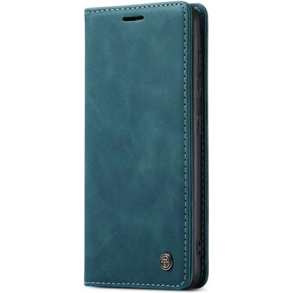 Caseme 013 Samsung Galaxy A21s Hoesje Bookcase Portemonnee - Blauw