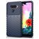 Mobigear Groove LG K50s Hoesje Flexibel TPU Backcover - Blauw