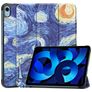 Mobigear Tri-Fold iPad 10 (2022) Hoes Bookcase - Starry Sky