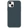 Valenta Snap Luxe iPhone 13 Hoesje Echt Leer Backcover - Blauw