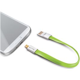 Celly Cable Data Micro USB Green Magnetic Celly Cable Data Micro USB Green Magnetic