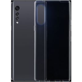 Mobigear Ultra Thin Doorzichtig LG Velvet Hoesje Flexibel TPU Extra Dun Backcover - Transparant